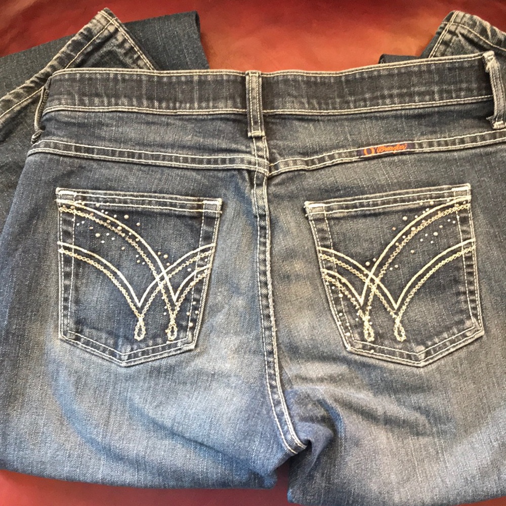7/8 Wrangler jeans